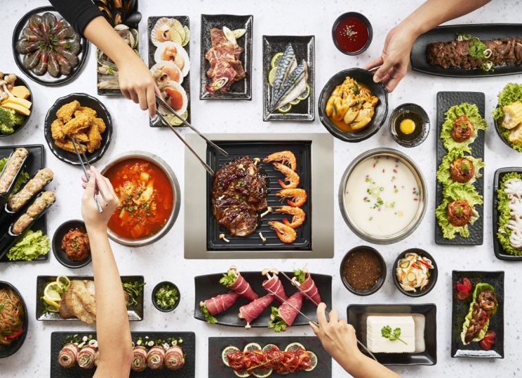 Self-service buffet is back at Seoul Garden